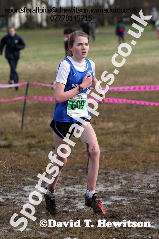 Girls under-15s NEHL, Jarrow. Photo: David T. Hewitson/Sports for All Pics